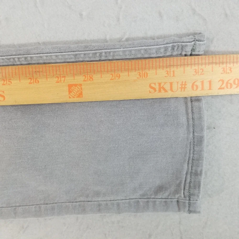 Buffalo Jeans Men 32x32 Gray David Bitton Slim Fit Stretch Denim Pants